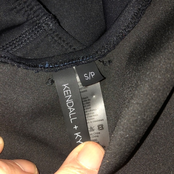 Kendal & Kylie size small black bathing suit- classic black bathing suit - Picture 6 of 7